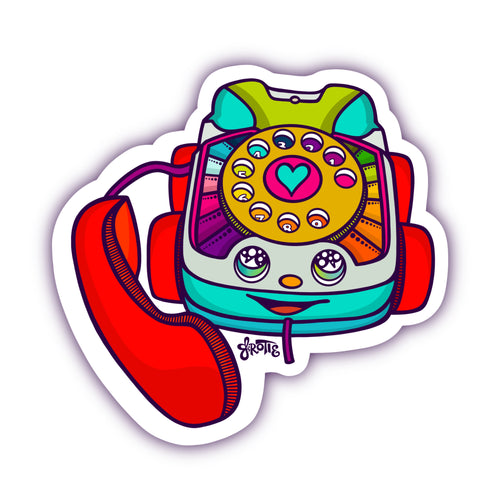 Ring Ring Sticker